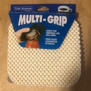 🆕 Multi Purpose Square Gripper Pads Jar Opener Place Mat